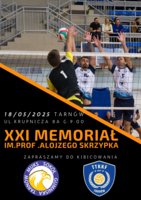 Plakat Memoriału Alojzego Skrzypka